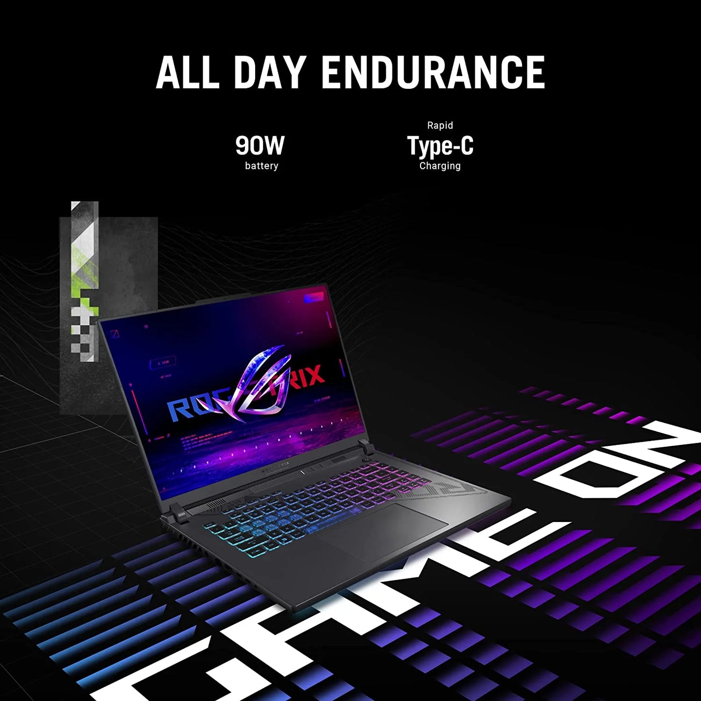 ROG Strix G16 (2023) Gaming Laptop, 16 16:10 FHD 165Hz, Geforce RTX 4060, Intel Core I7-13650Hx, 16GB DDR5, 512GB Pcie SSD, Wi-Fi 6E, Windows 11, G614JV-AS73