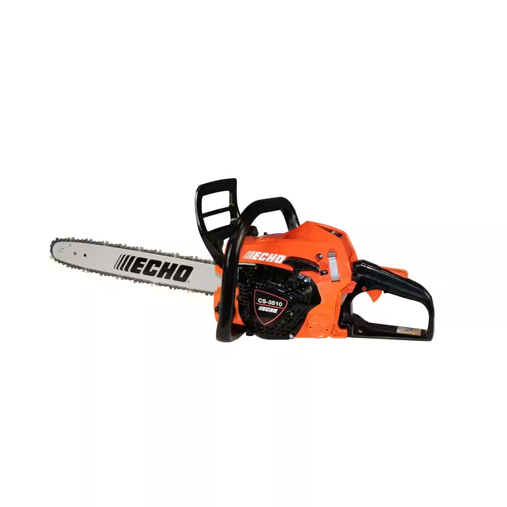 16 In. 34.4 Cc Gas 2-Stroke Engine Rear Handle Chainsaw